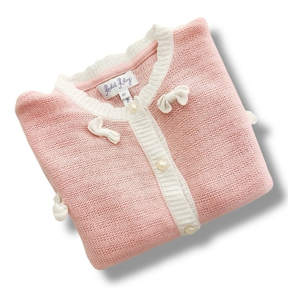 Rachel Riley | Cashmere-Blend Bow Cardigan (8 yrs) 💕 - Picture 3 of 6